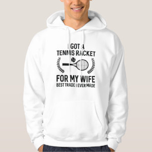 Moletom Tênis Racket Para Minha Esposa