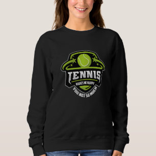 Moletom Tênis Tênis Racket Tênis Tênis Ball Court Tenn
