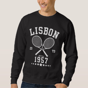 Moletom Ténis Vintage Lisboa Portugal Fundado em 1957