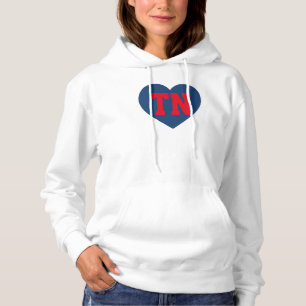 Moletom Tennessee TN Heart Design - Estado Minimalista Neg