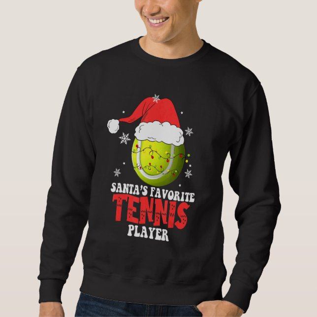 Moletom Tennis Player Christmas Tennis   (Frente)