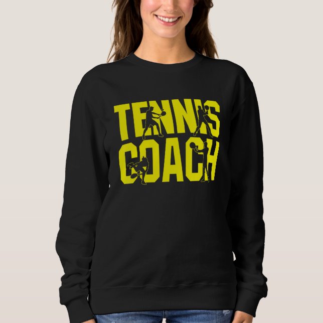 Moletom Tennis Trainer Repeat After Me Yes Coach (Frente)