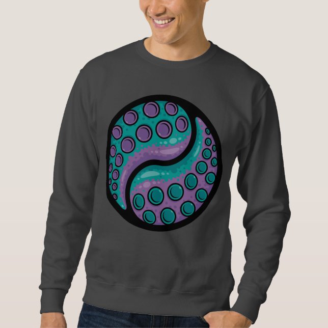 Moletom Tentacle Yin Yang (Frente)