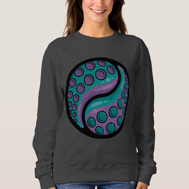 Moletom Tentacle Yin Yang (Frente)