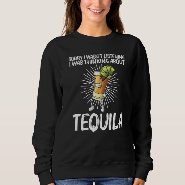 Moletom Tequila For Men Women Tequila Alcohol Drinker (Frente)
