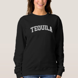 Moletom Tequila Vintage Retro College Sports Arch Engraçad