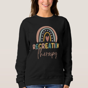 Moletom Terapeuta de Terapia Recreativa Rainbow RT Mês Th