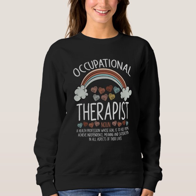 Moletom Terapeuta Ocupacional Equipe OT Saúde Profess (Frente)