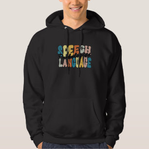 Moletom Terapeuta Retro SLP Fonoaudiólogo Terapia da Fala