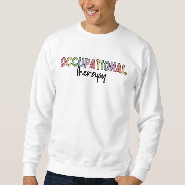 Moletom Terapêutica Ocupacional OT Ofertas de Formando par (Frente)