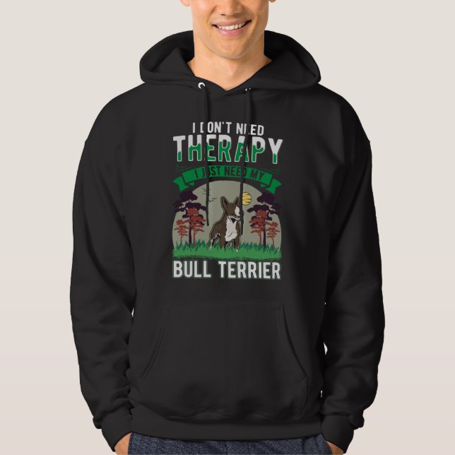 Moletom Terapia com Bull Terrier (Frente)