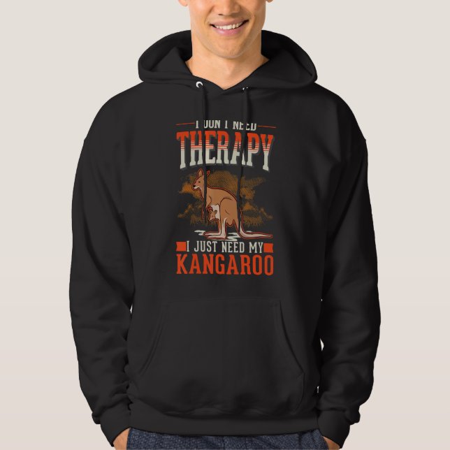 Moletom Terapia de Kangaroo Austrália (Frente)