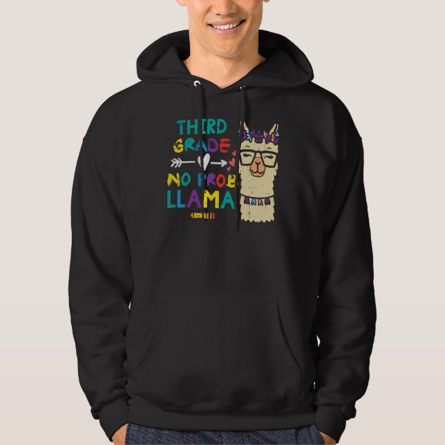 Moletom Terceiro Grau Sem Prob Llama 3º Dia da Escola (Frente)