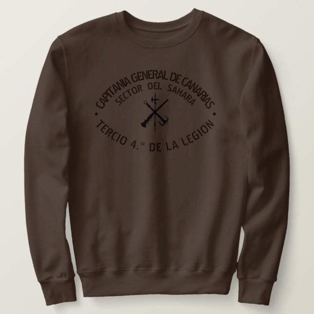 MOLETOM TERCIO SAHARIANO (Frente do Design)