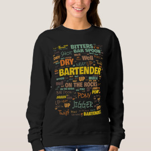 Moletom Terminologia de Bartender Termos Usados Frequentem