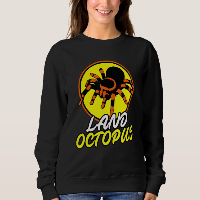 Moletom Terra Octopus Tarantula Vintage Sunset (Frente)