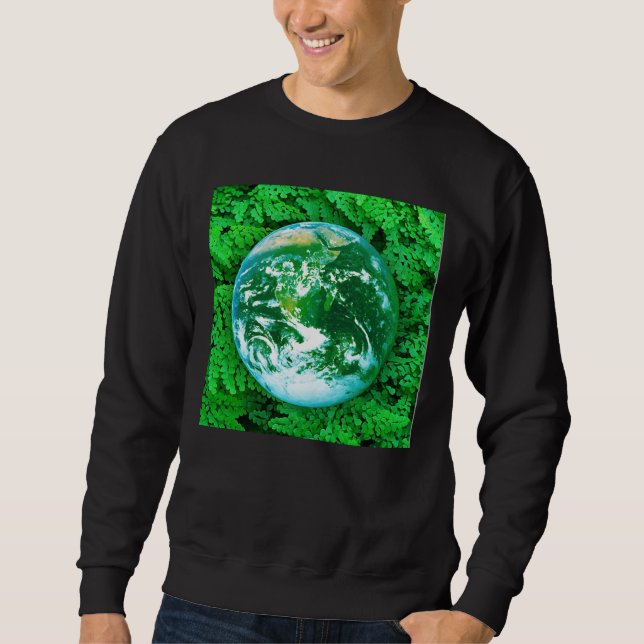 Moletom Terra Verde - consciência ecológica (Frente)