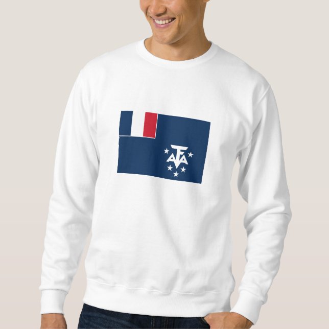 Moletom Terras Austrais e Antárticas Francesas (Frente)