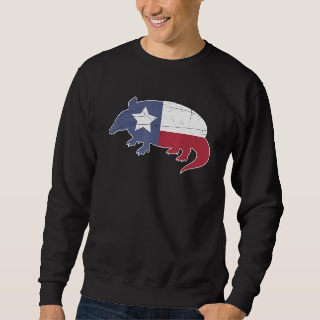 Moletom Texan Pride Outdoor Animal Texas Flag Wildlife Arm (Frente)
