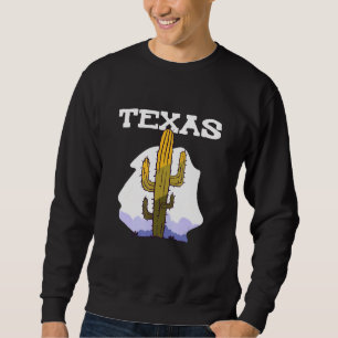 Moletom Texas Cactus Retro Country name
