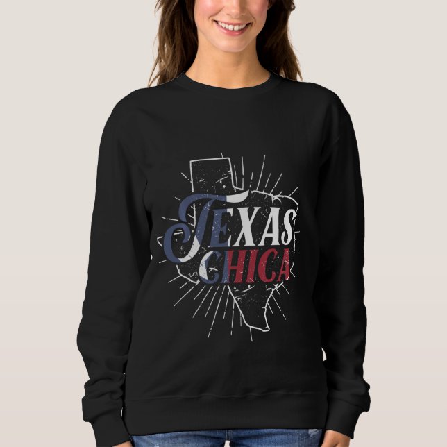 Moletom Texas Chica Texas (Frente)
