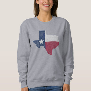 Moletom Texas Lone Star Vintage angustiado