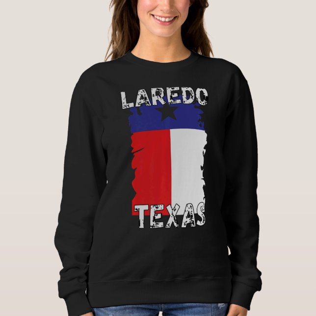 Moletom Texas Retro Laredo Texas Souvenirs 1 (Frente)