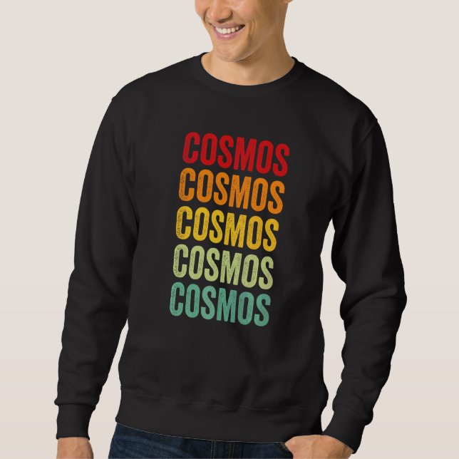 Moletom Texto Arco-íris Criptográfico Cosmos (Frente)