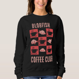 Moletom Texto Personalizado do CLUBE DE CAFÉ BLOBFISH
