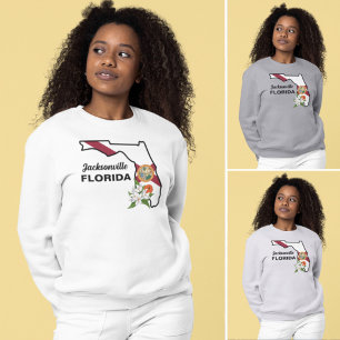 Moletom Texto Personalizado Sinalizador Flor e Flor Laranj