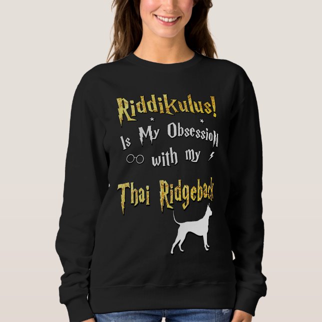 Moletom Thai Ridgeback Riddikulus Thai Ridgeback (Frente)