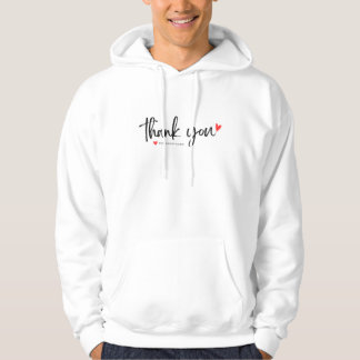 Moletom  Thank You Heart Hoodie 