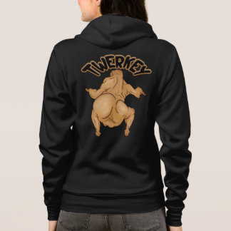 Moletom Thanksgiving Twerkey Adult Full-Zip Hoodie