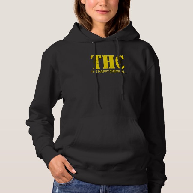 Moletom THC  O Químico Feliz (Frente)
