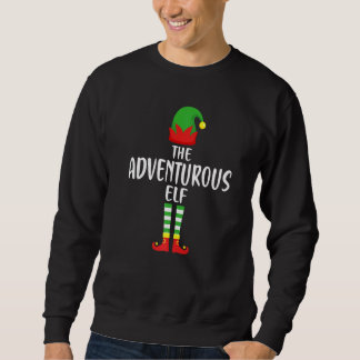 Moletom The Adventurous Elf Family Matching Group Christm