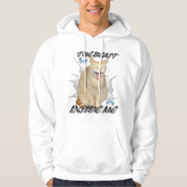 Moletom The Beast Inside Me funny meme cat sweatshirt