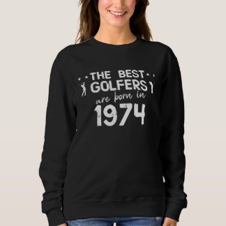 Moletom The best golfers are born in 1974