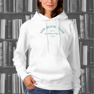 Moletom The Book Club Green Crest Ler Discussão Repetir