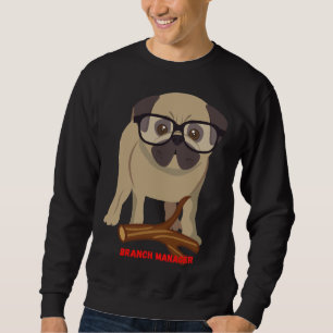 Moletom The Branch Manager Pug Classic T-Shirt 606