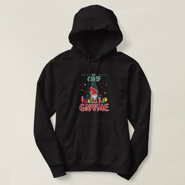 Moletom The Chef Gnome Xmas Tree Group Christmas Matching  (Frente do Design)