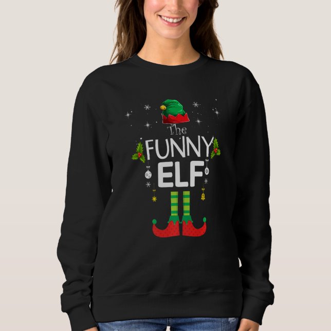 Moletom The  Elf Family Matching Group Christmas (Frente)