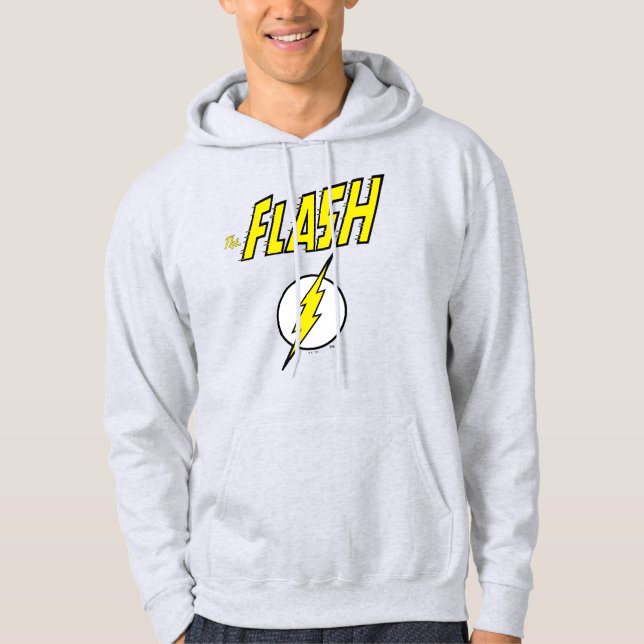 Moletom The Flash Name & Lightning Bolt Logo (Frente)