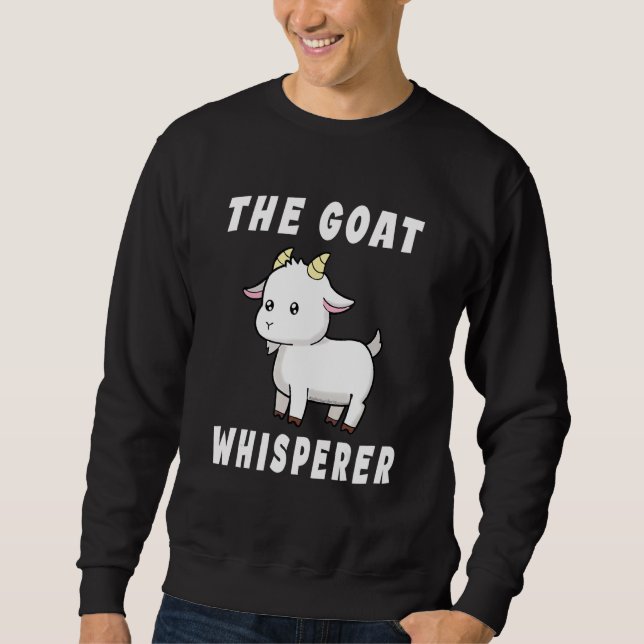 Moletom The Goat Whisperer  Goat  Farmer (Frente)