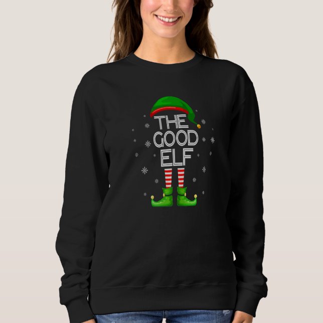 Moletom The Good Elf  Group Matching Christmas Pajamas (Frente)