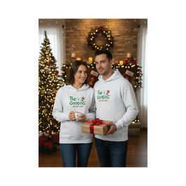 Moletom The Goodog™ Smiling Dog Silhouette Xmas Hoodie