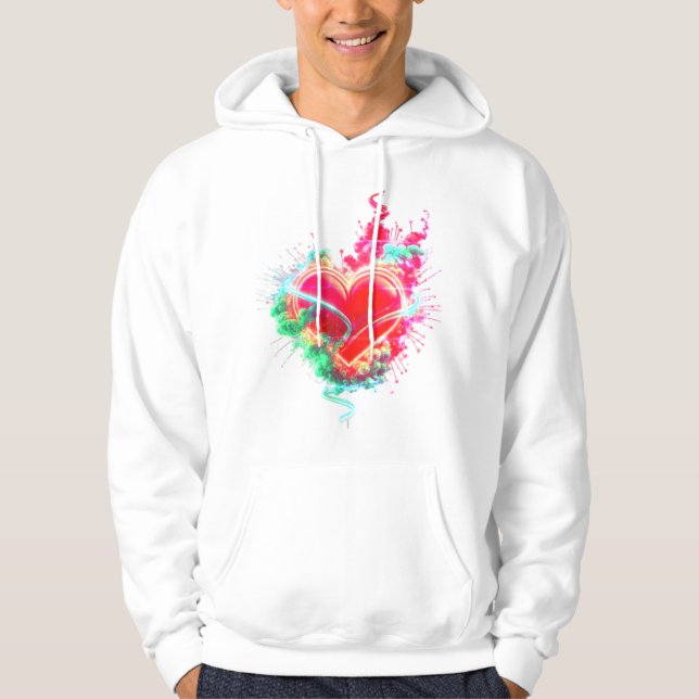 Moletom The Jaded Heart on a Cozy Long Sleeve White (Frente)