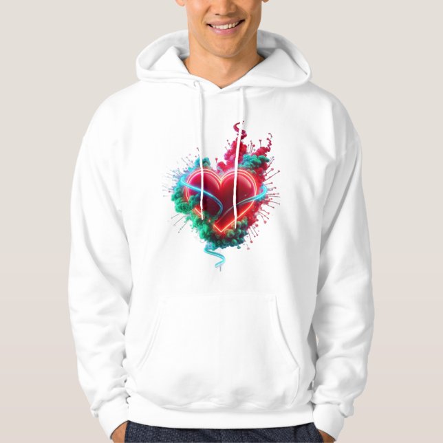 Moletom The Jaded Heart on a Long Sleeve White (Frente)