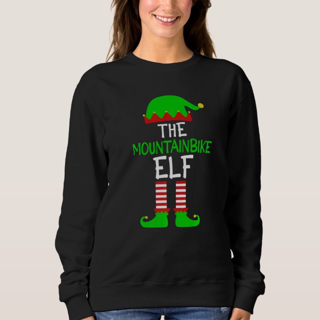 Moletom The Mountainbike Elf  MTB Bike Driver (Frente)