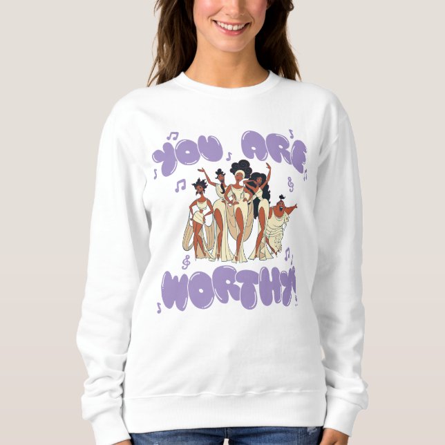 Moletom The Muses - You Are Worthy Sweatshirt (Frente)