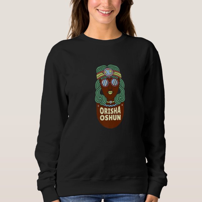 Moletom The Orisha Oshun Ashe - Goddess of Divinity, Femin (Frente)